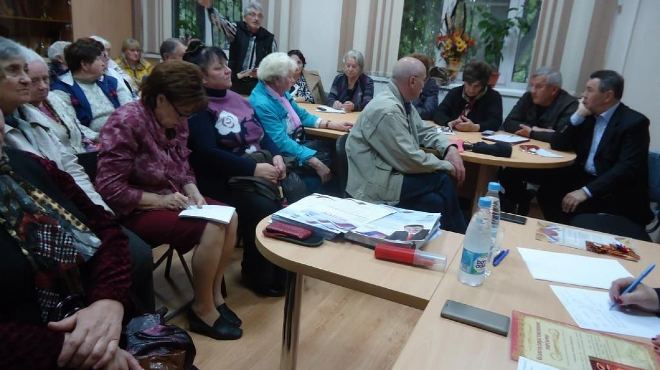 В территориальном центре № 25 Прикубанского округа прошло информационное занятие