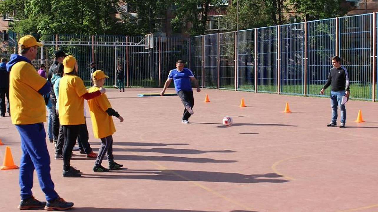 В Центральном округе прошел фестиваль «Спортивная семья»