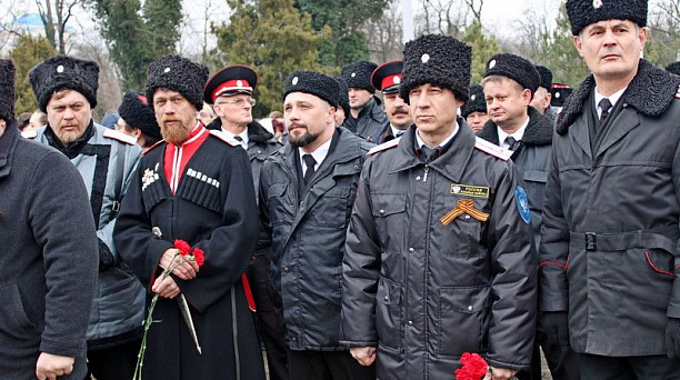 23 февраля в Краснодаре казаки почтили память воинов Великой Отечественной войны