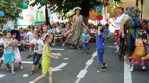 В детском саду № 6 прошел праздник "Ночь накануне Ивана Купала"