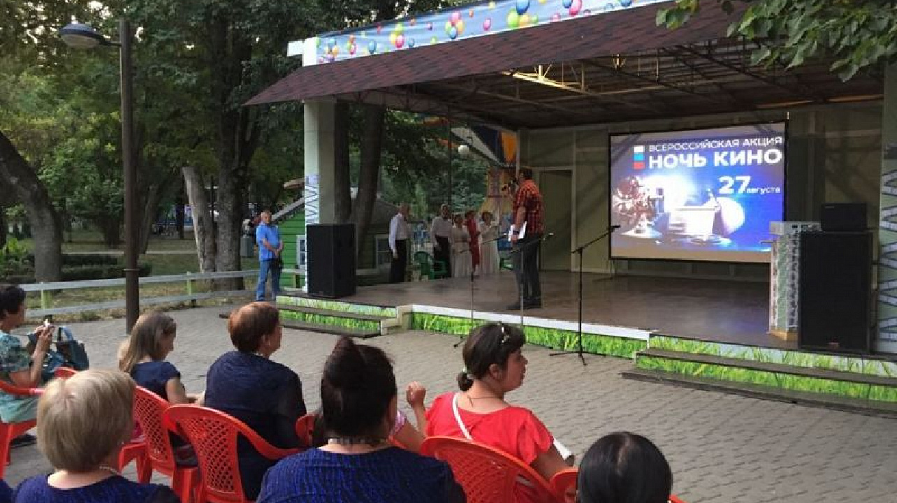 В Центральном округе состоялся открытый показ фильмов российских режиссеров