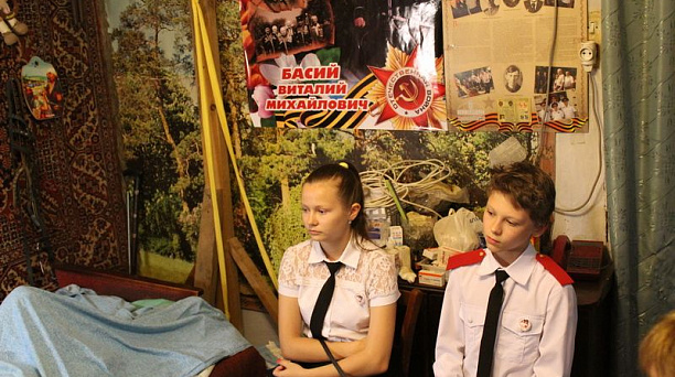 Казачата посетили ветерана Великой Отечественной войны