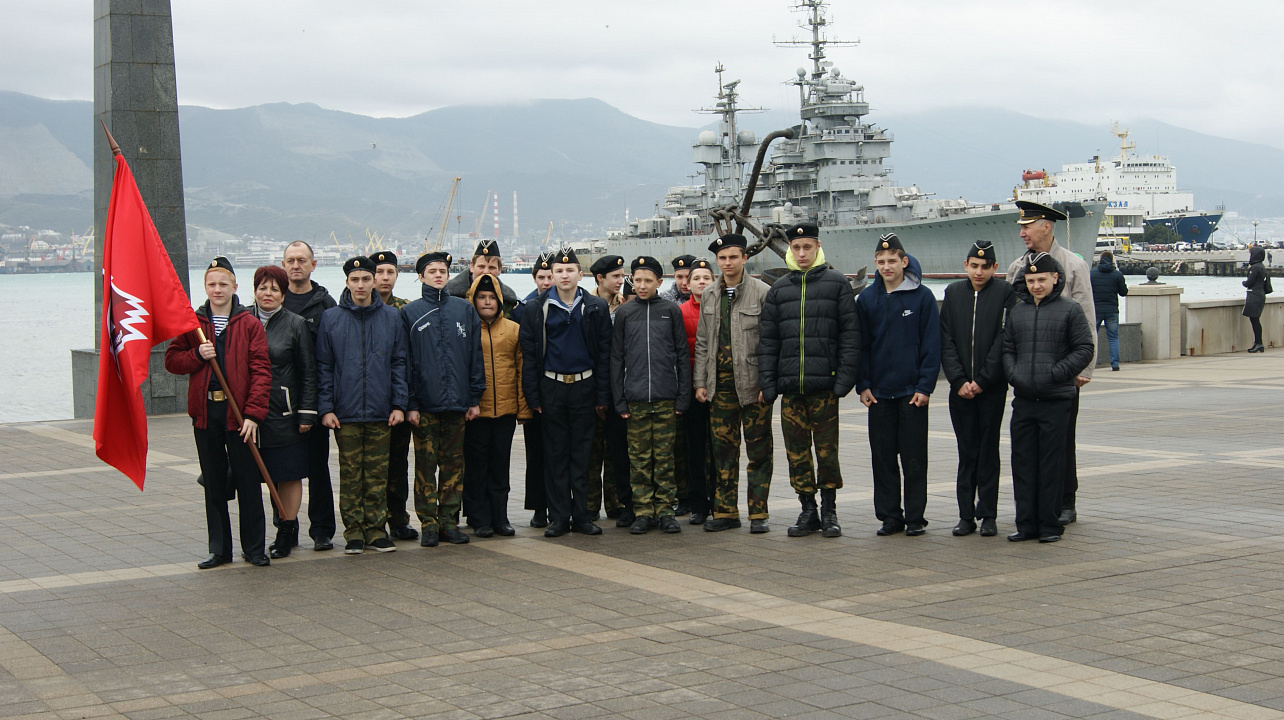 Воспитанники детского морского центра Западного округа вступили в ряды юноармейцев