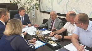 Встреча с советником хокима Андижанской области