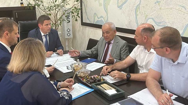 Встреча с советником хокима Андижанской области