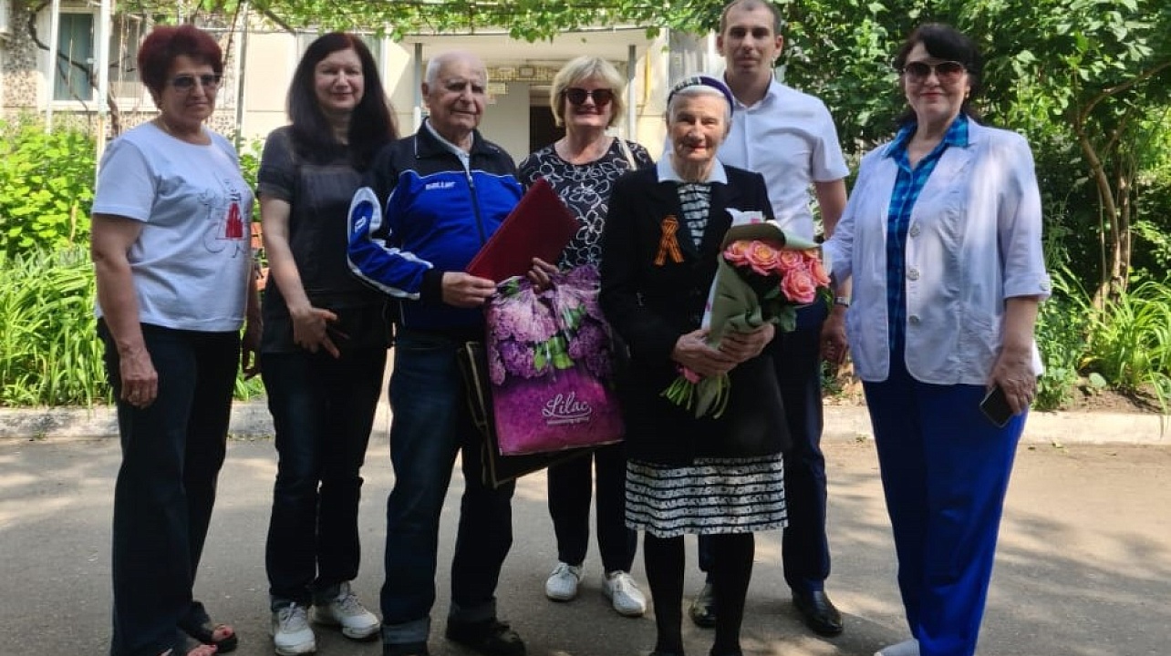 65-летие семейной жизни сегодня отметила семья прикубанцев Нефортуновых 