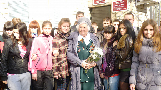 Урок мужества для студентов Краснодарского гуманитарного колледжа