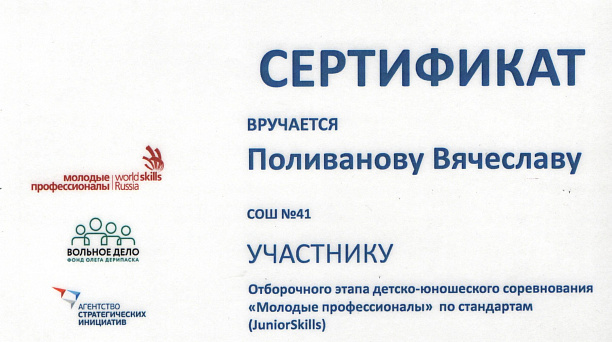 Школьники Западного округа стали победителями отборочного этапа конкурса «Молодые профессионалы»