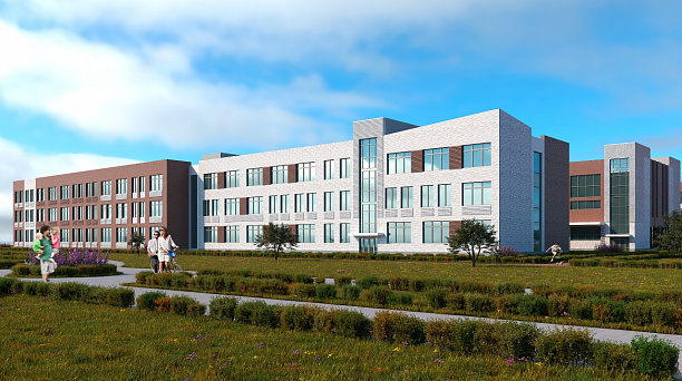 В районе ЖК «Самолёт» Краснодара приступили к строительству школы на 1550 мест