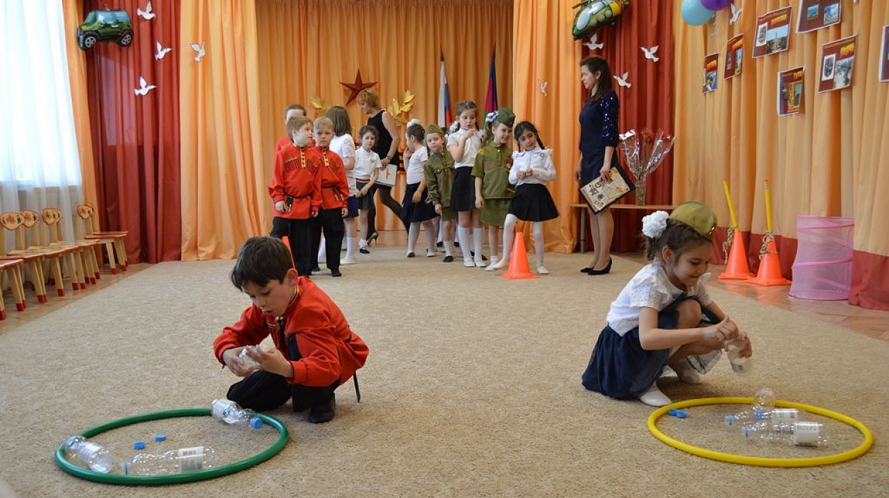 В детском саду № 11 Западного округа  прошло торжественное мероприятие ко Дню Победы