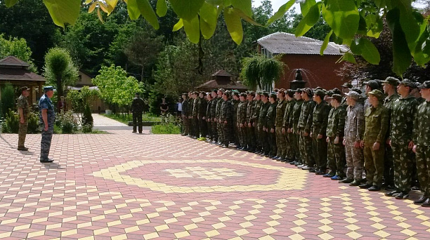 Старшеклассники Западного округа участвовали в учебных сборах