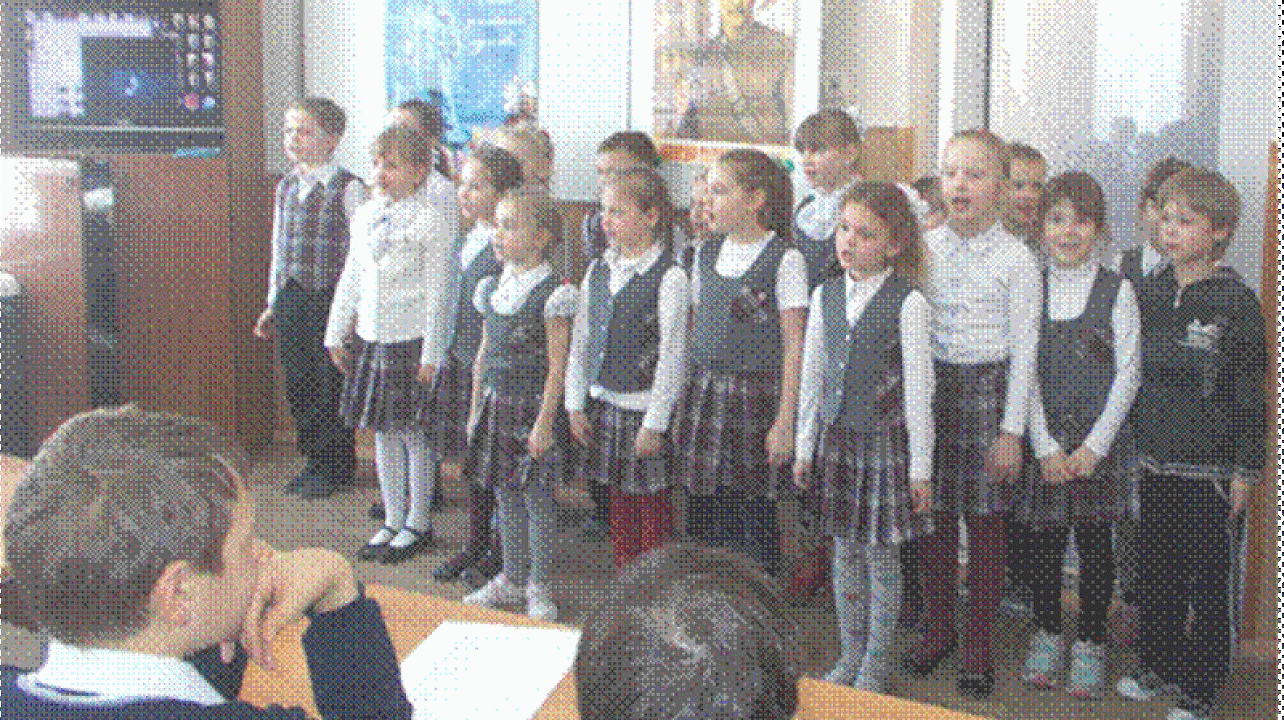 В школе № 32 прошёл урок-концерт, посвящённый 70-летию Победы в Великой Отечественной войне