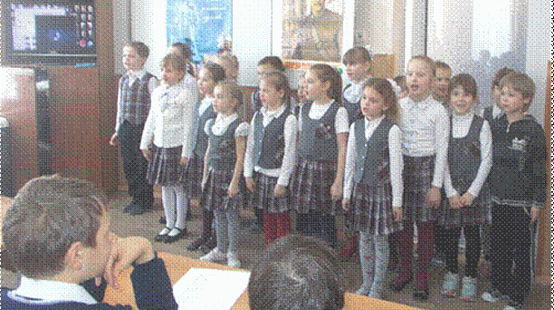 В школе № 32 прошёл урок-концерт, посвящённый 70-летию Победы в Великой Отечественной войне