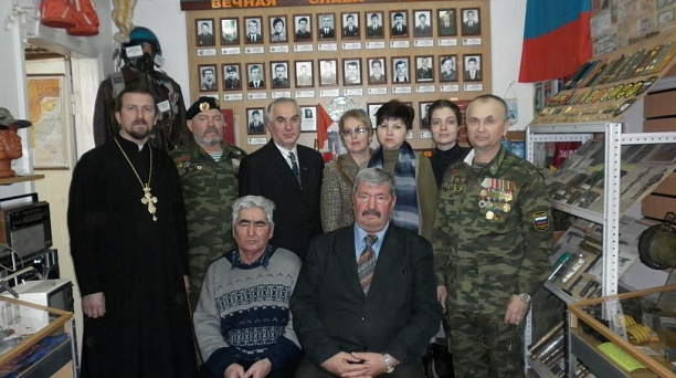 Родственники погибших воинов-интернационалистов побывали в музее воинской Славы прикубанских афганцев
