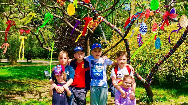 В парке Победы прошли мероприятия, посвященные  празднованию Пасхи