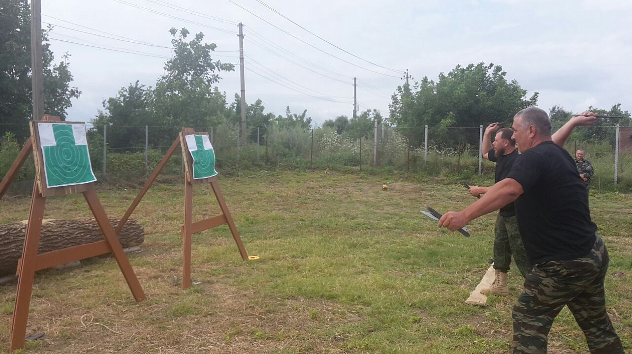 Казачьи игры в хуторе Ленина