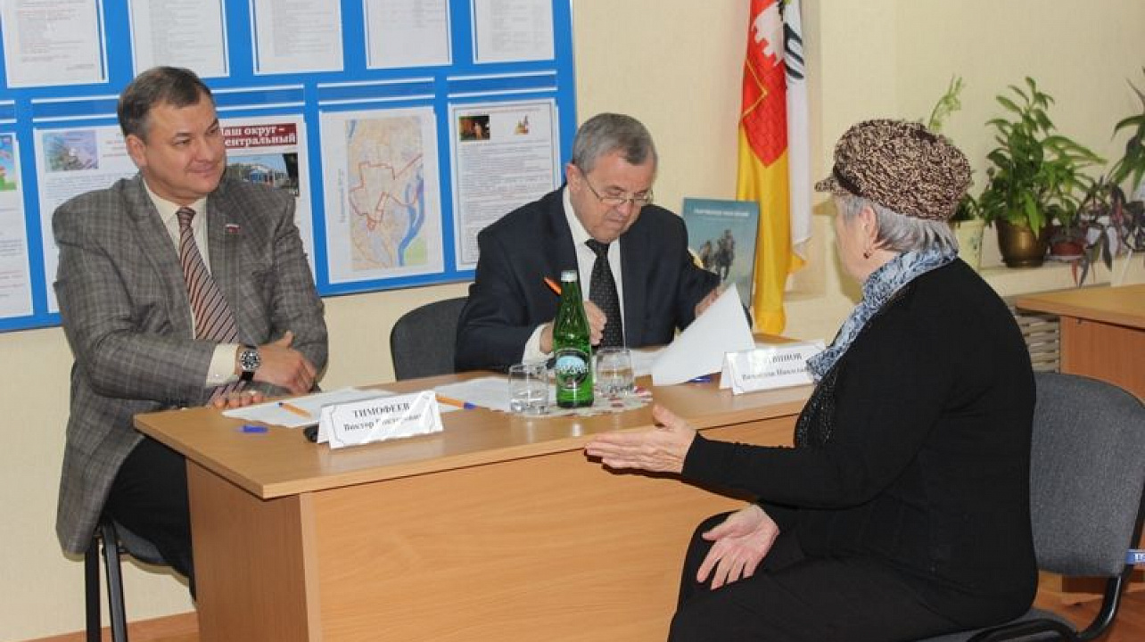 Глава Центрального округа встретился с руководителями ТОС