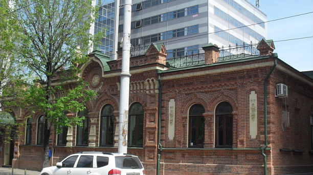 Реставрацию Дома профессора Данилюка в Краснодаре планируется выполнить в 2022 г.