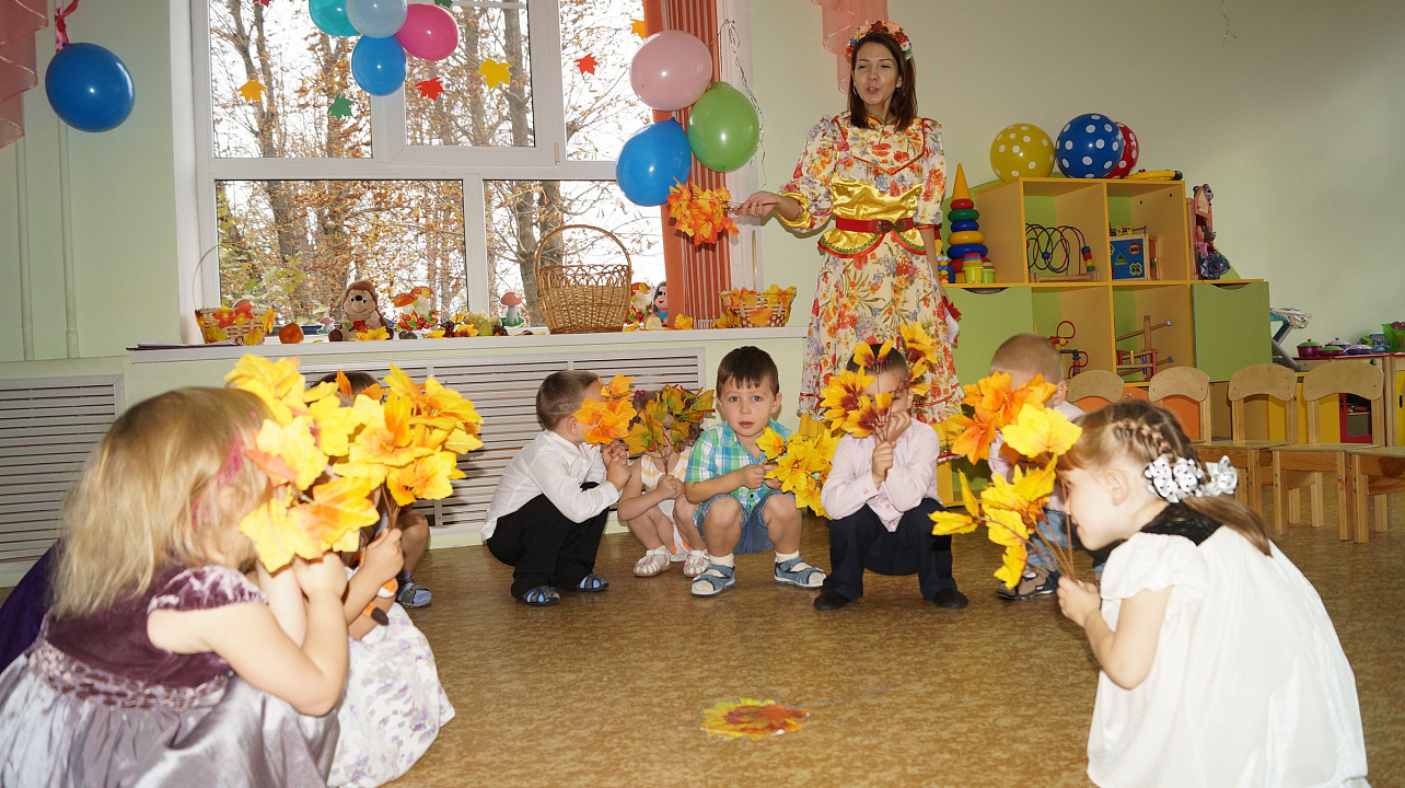 Праздник осени провели в детских садах Западного округа