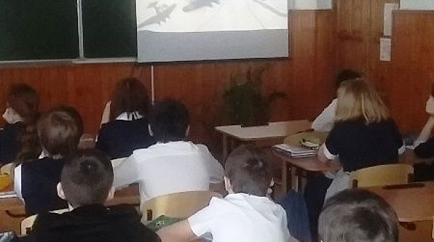 Документальный фильм об освобождении Краснодара в школе № 34