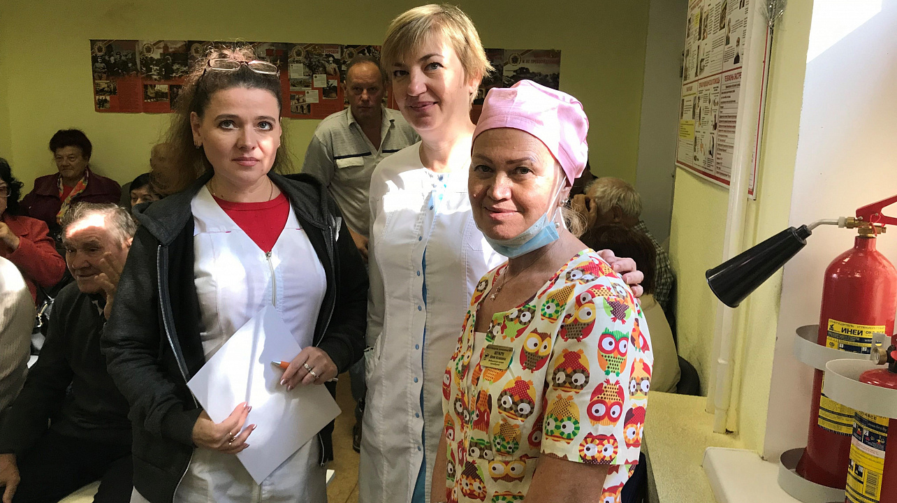 Актив ТОС Славянского микрорайона проходит вакцинацию от гриппа