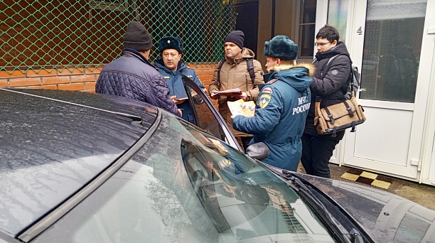 В Центральном округе прошёл очередной профилактический рейд по пожарной безопасности