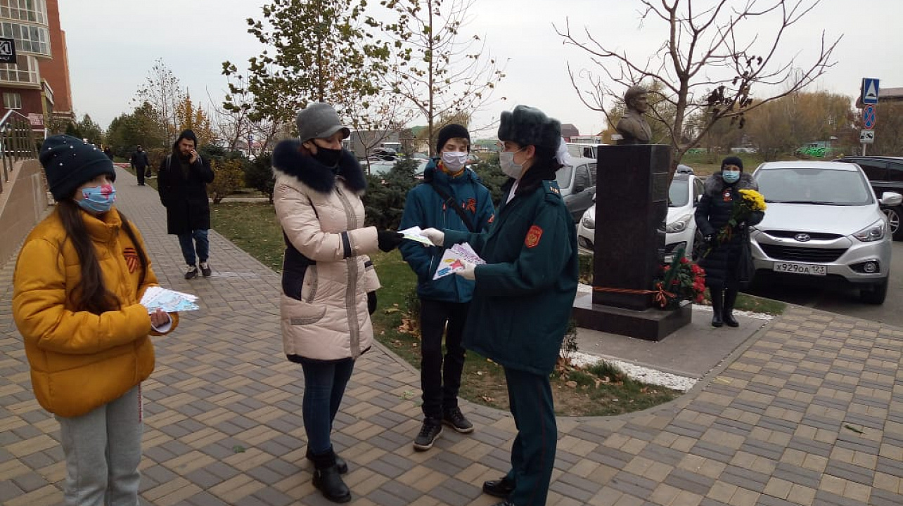 В Прикубанском округе прошли мероприятия ко Дню Героев Отечества