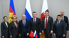 Евгений Наумов и Вера Галушко провели встречу с новым Генеральным консулом Турецкой Республики в Краснодаре 