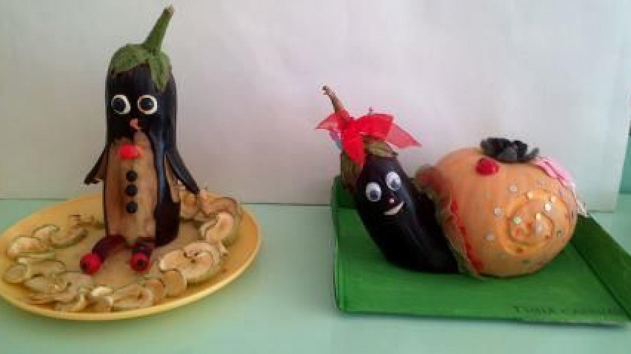 В детском саду Западного округа прошла выставка «Дары осени»