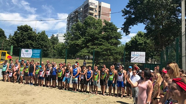 Турнир по пляжному волейболу ЮМР-OPEN прошел в Краснодаре 1 июня