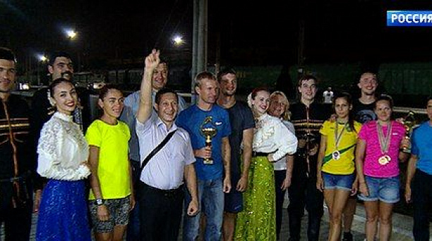 Чемпионов мира по полиатлону встретили в Краснодаре