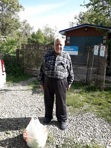 Продуктовые наборы были вручены жителям, попавшим в трудную жизненную ситуацию