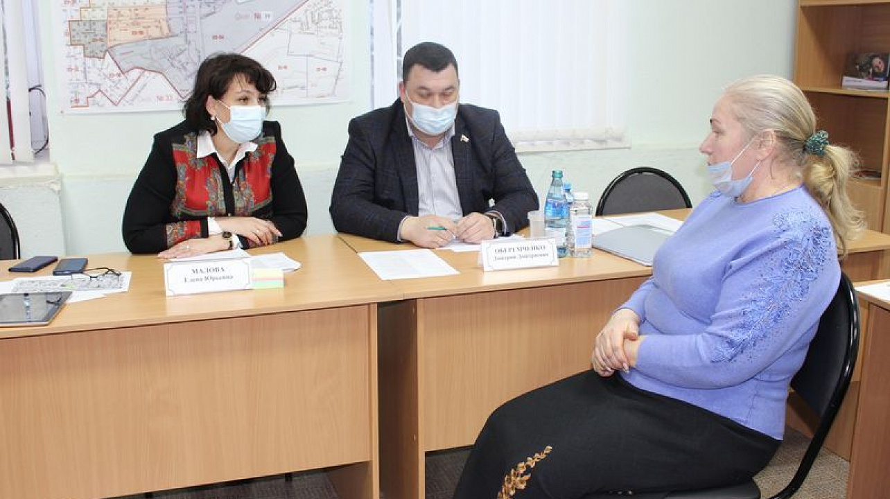 Глава администрации Центрального округа Елена Малова провела приём руководителей органов ТОС