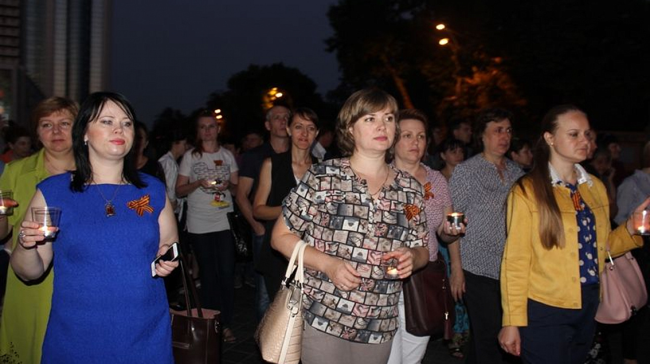 Центральный округ принял активное участие во Всероссийской акции «Свеча памяти»