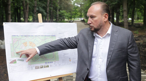 Благоустройство Городского Сада «Сосновый» в Краснодаре завершат в конце августа