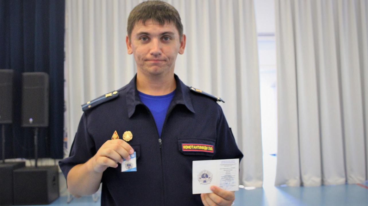 Кадетам вручили знаки ГТО