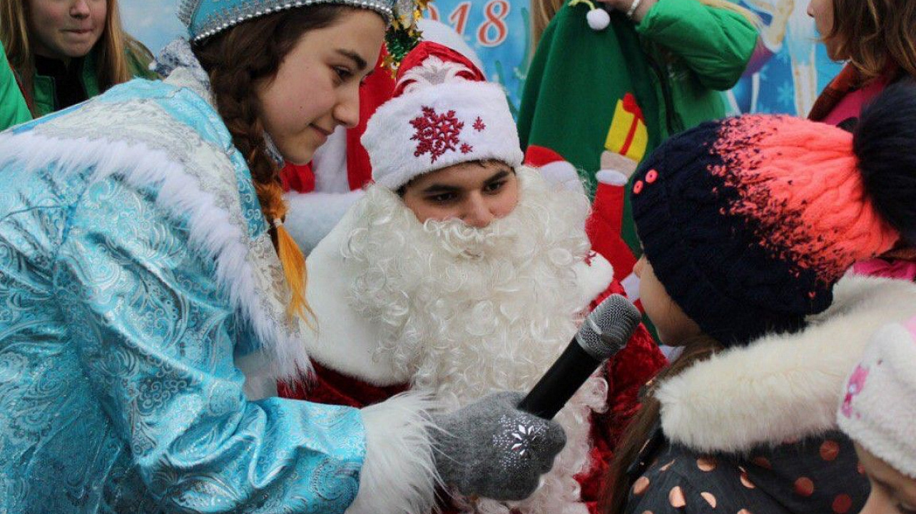 Молодежный Совет Западного округа принял участие в новогодних представлениях