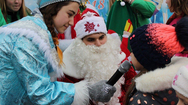 Молодежный Совет Западного округа принял участие в новогодних представлениях