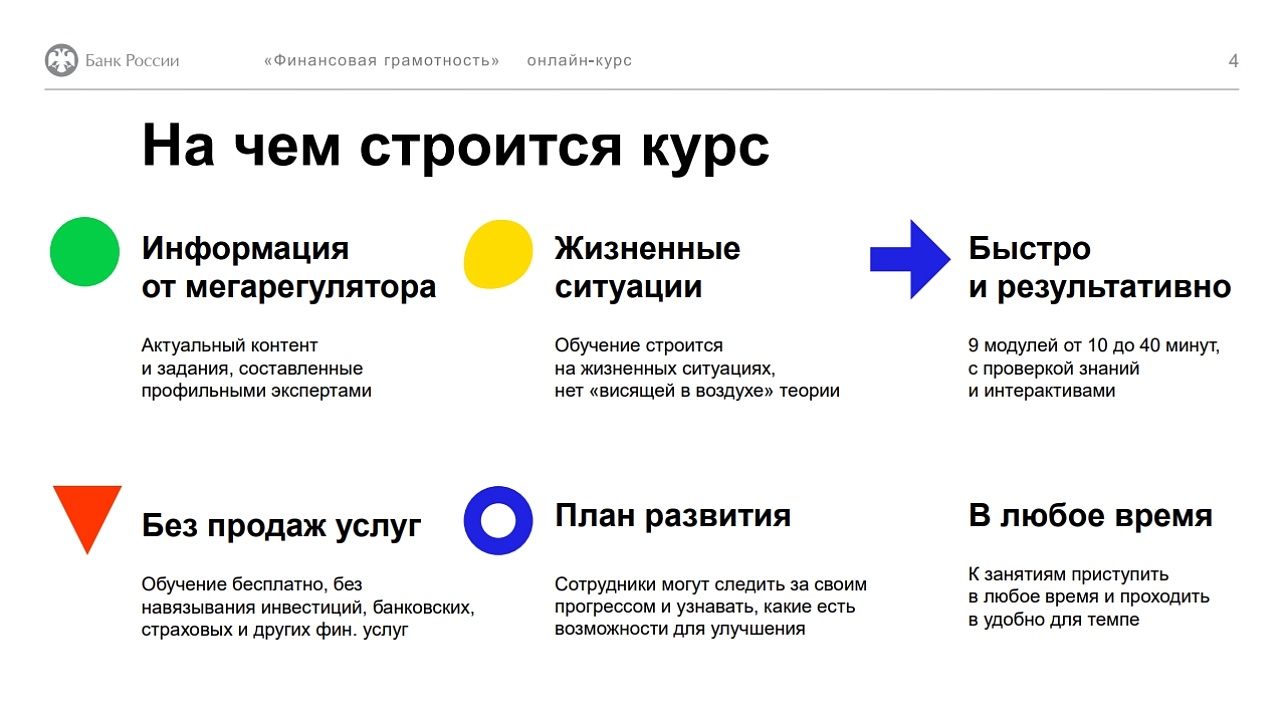 Южное главное управление Банка России разработало новый дистанционный курс «Финансовая грамотность»