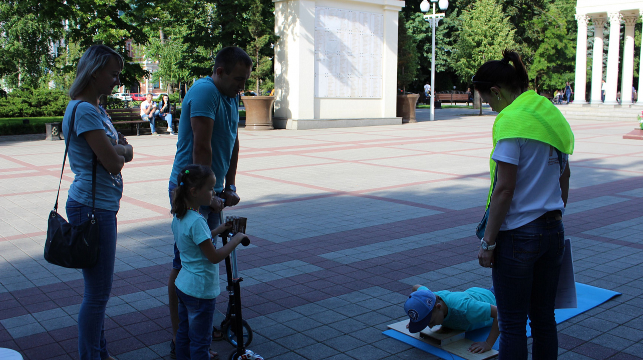 Фоторепортаж с интерактивной площадки ВФСК ГТО