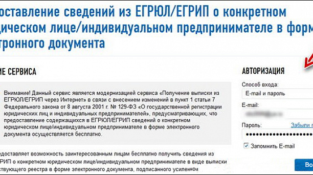 Порядок предоставления доступа к сведениям из ЕГРЮЛ и ЕГРИП