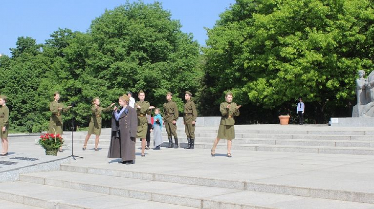 В Центральном округе отметили День Победы
