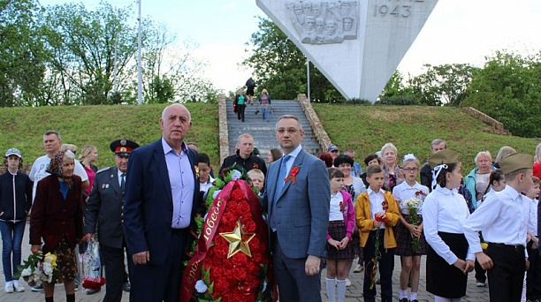 В Центральном округе прошел праздничный митинг, посвященный  Дню Победы