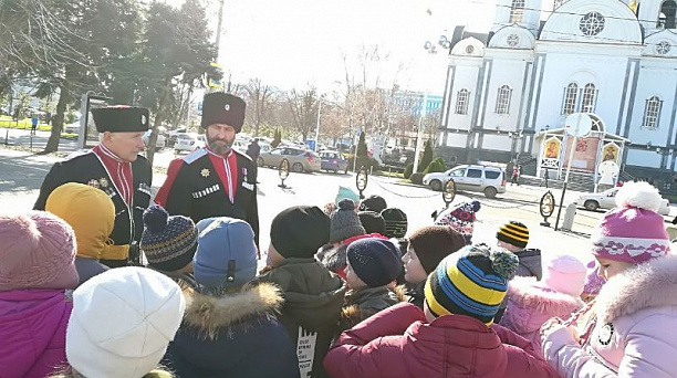 Экскурсия для казачьей молодёжи