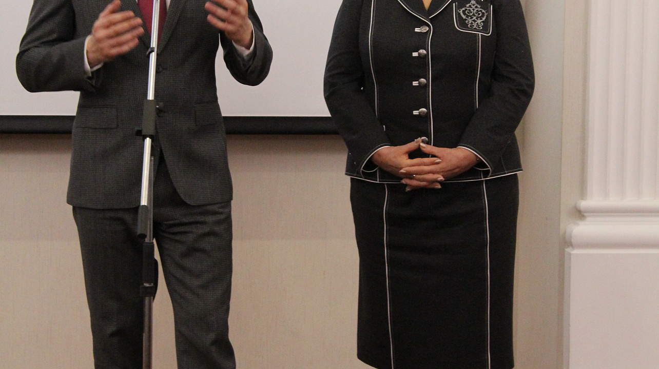 Спортивные итоги года подвели в Краснодаре. Атлетов и тренеров поблагодарил за достижения и поздравил с наступающим 2018 годом мэр Евгений Первышов. Часть 1.