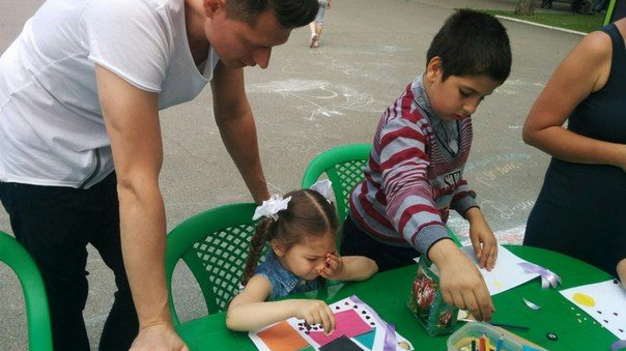 В парке имени 30-летия Победы состоялся праздник для детей