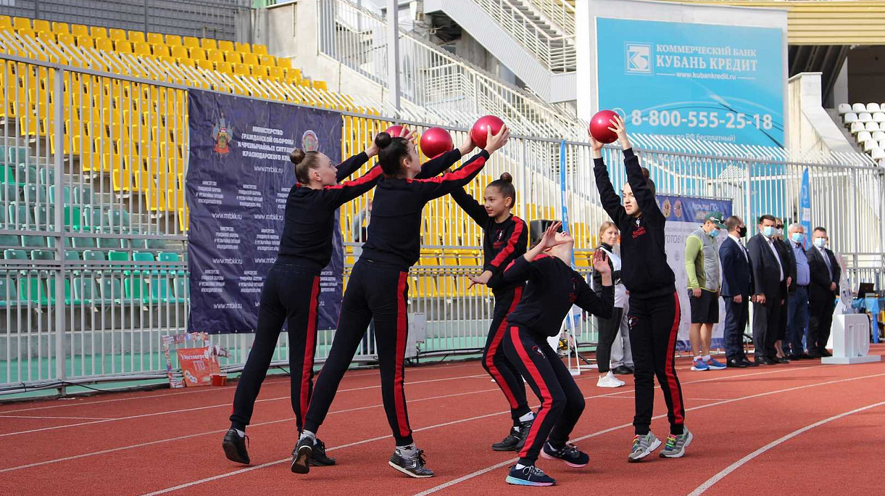 Министерство ГО и ЧС стало участником "Эстафеты ГТО"