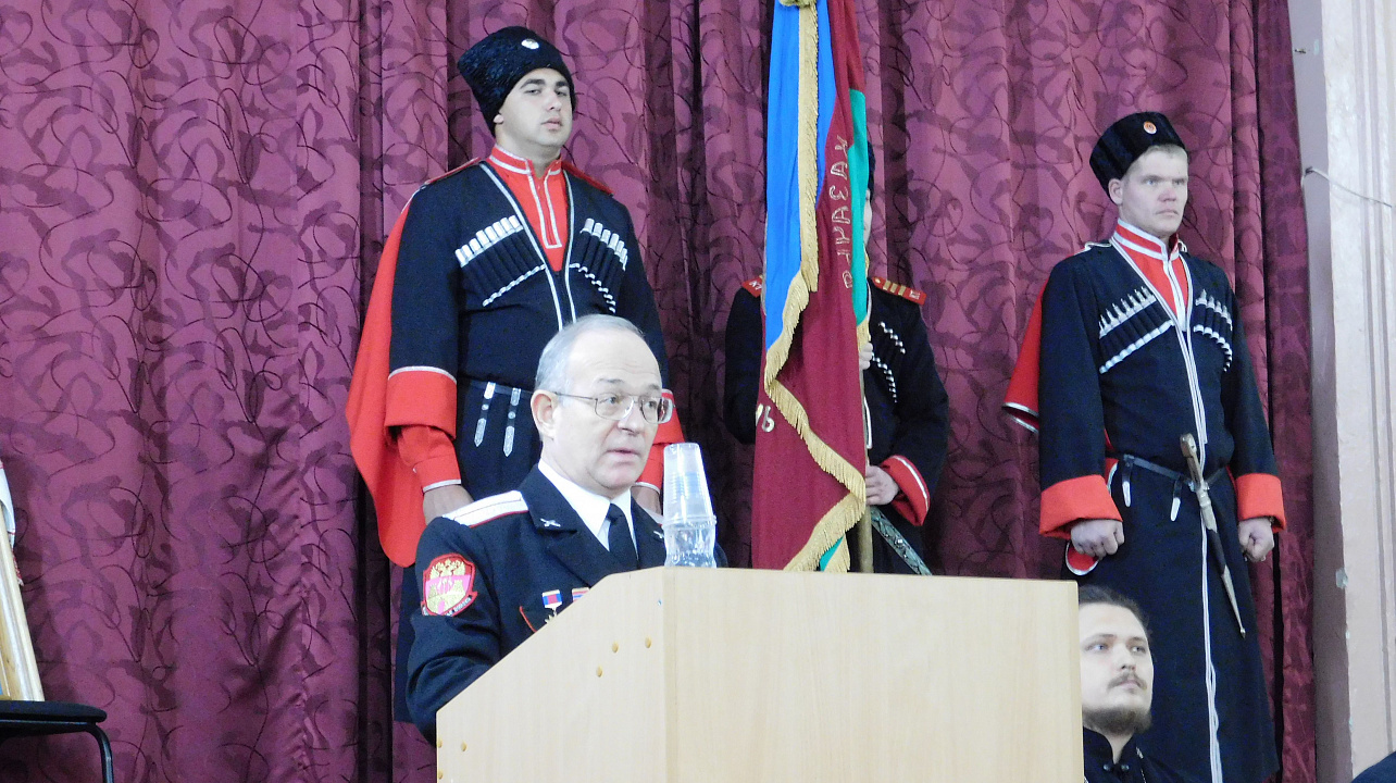 Состоялся отчетный годовой сбор казаков Пашковского станичного казачьего общества.