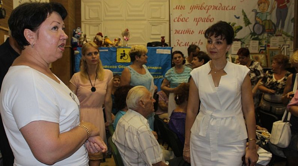 Организация ВОИ Центрального округа открыла окружной этап фестиваля общественных организаций