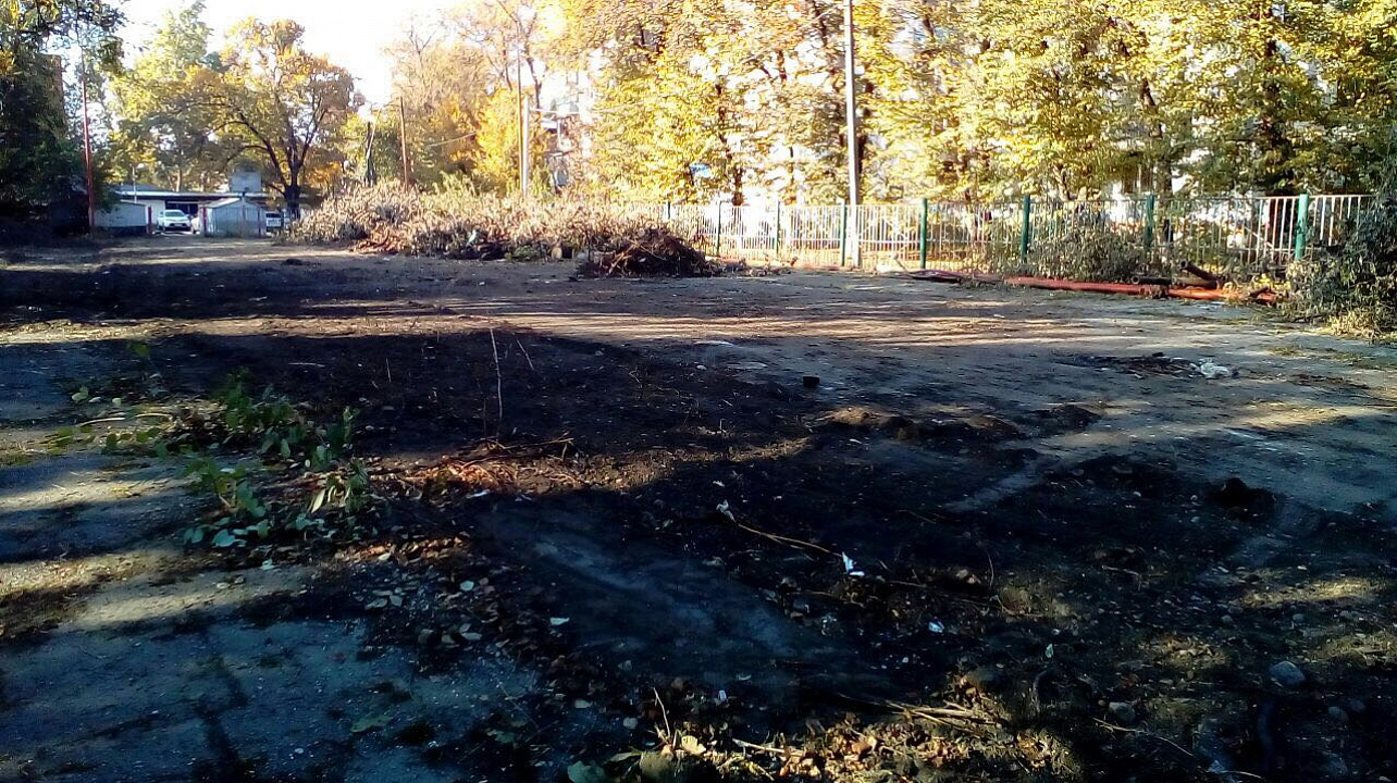 Строительство площадки ул. Димитрова 127